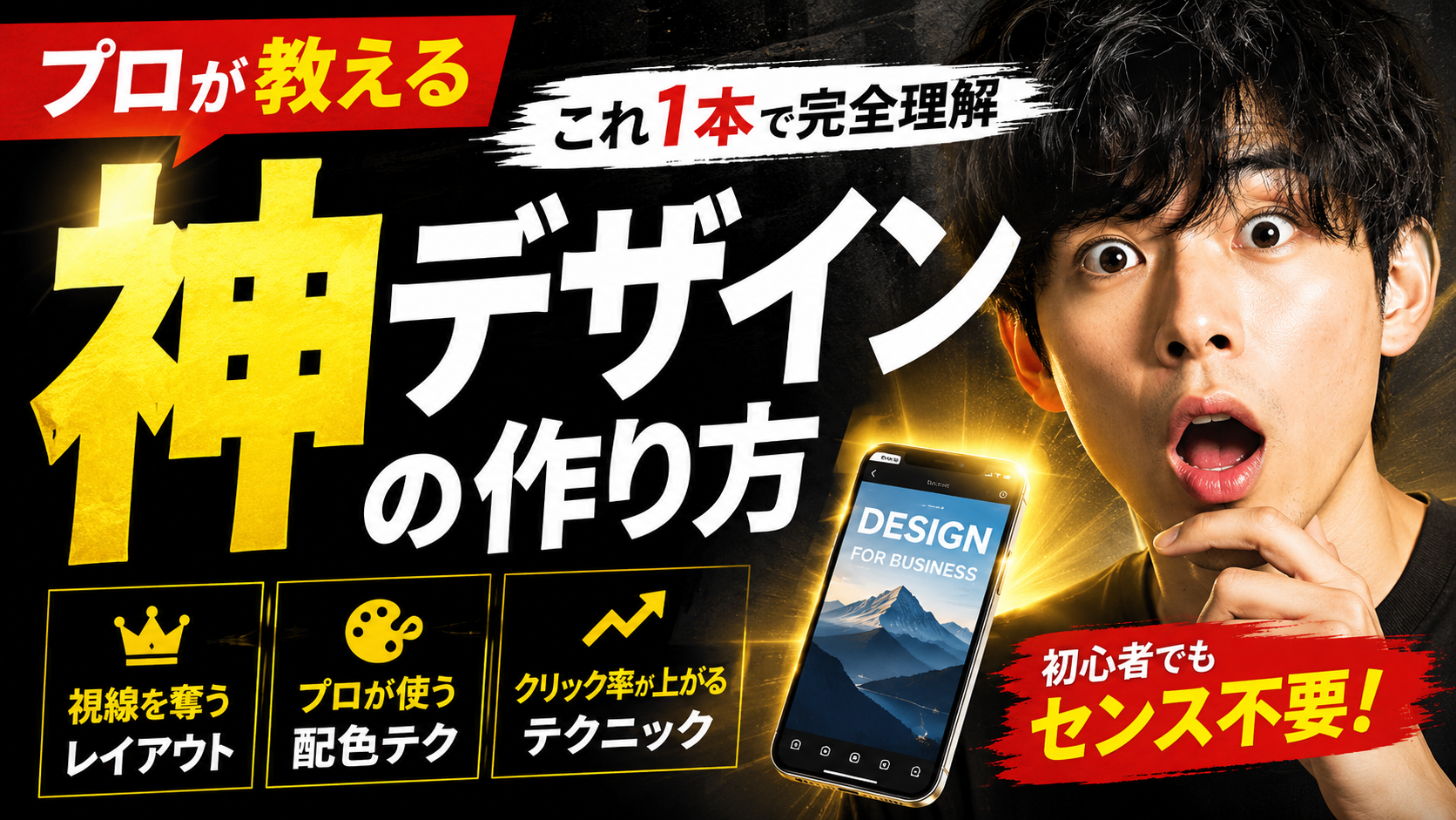 クリックされるSNSサムネイル制作